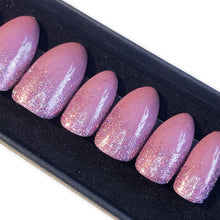 Load image into Gallery viewer, Express Nails - Mauve Ombré glitter